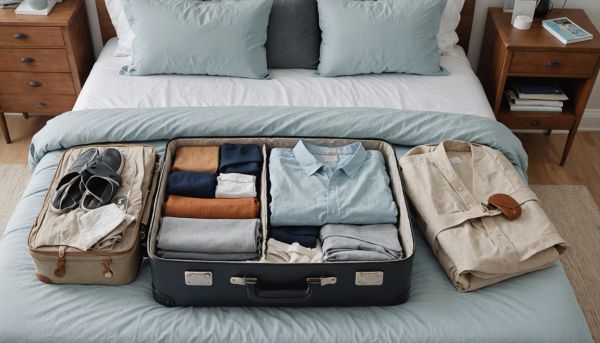 Comment bien préparer sa valise pour partir une semaine ?