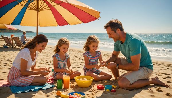 Que faire en famille lors de vacances à la mer ?