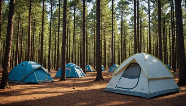 Decouvrir le charme du camping au milieu des pins landais
