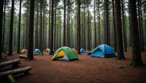 Explorer les secrets d'un camping enchanteur sous les pins landais