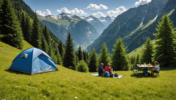 Camper en montagne : l'été en haute-savoie
