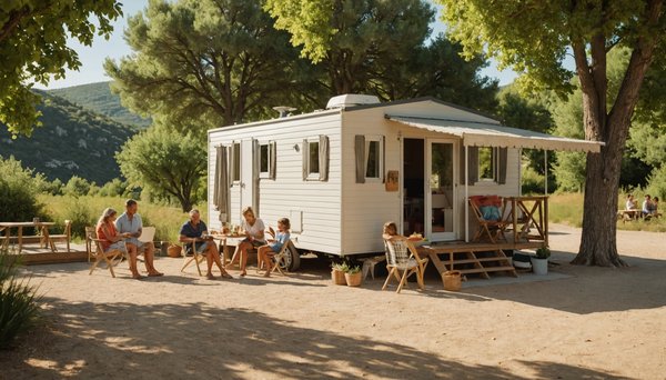 Vacances ardeche mobil home confort famille